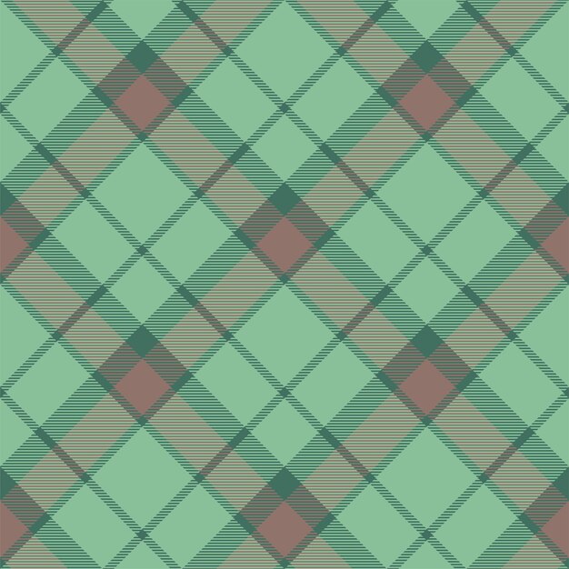 Vector de patrón de cuadros sin fisuras de tartán escocia. Tela de fondo retro. Textura geométrica cuadrada de color de verificación vintage para impresión textil, papel de regalo, tarjeta de regalo, diseño plano de papel tapiz.