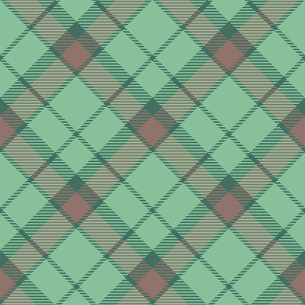 Vector de patrón de cuadros sin fisuras de tartán escocia. Tela de fondo retro. Textura geométrica cuadrada de color de verificación vintage para impresión textil, papel de regalo, tarjeta de regalo, diseño plano de papel tapiz.