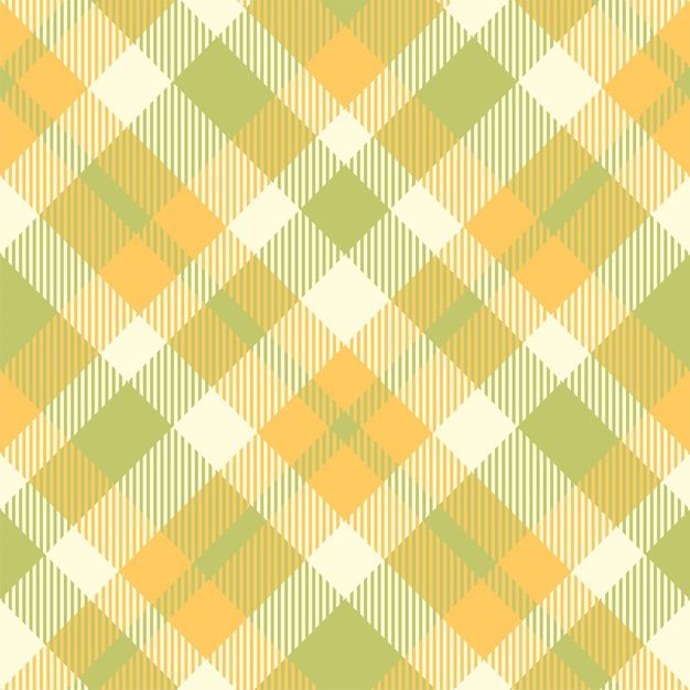 Vector de patrón de cuadros sin fisuras de tartán escocia. Tela de fondo retro. Textura geométrica cuadrada de color de Vintage Checks.