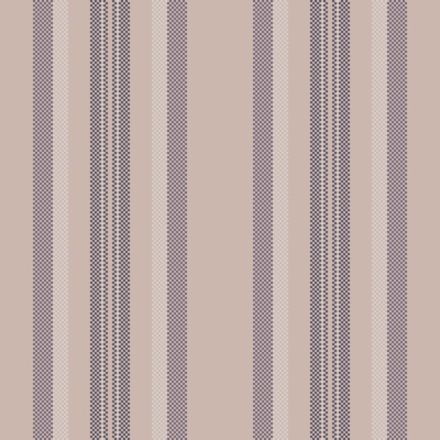 Vector de patrón desnudo sin costuras de tela vertical gala de fondo de líneas de rayas textiles sedosas textura en colores pastel y blanco