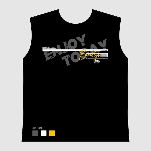 vector y patrón de diseño de camiseta de tipografía Vector Premium
