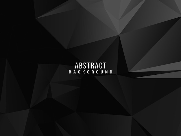 Vector de patrón de diseño elegent de fondo abstracto negro geométrico oscuro