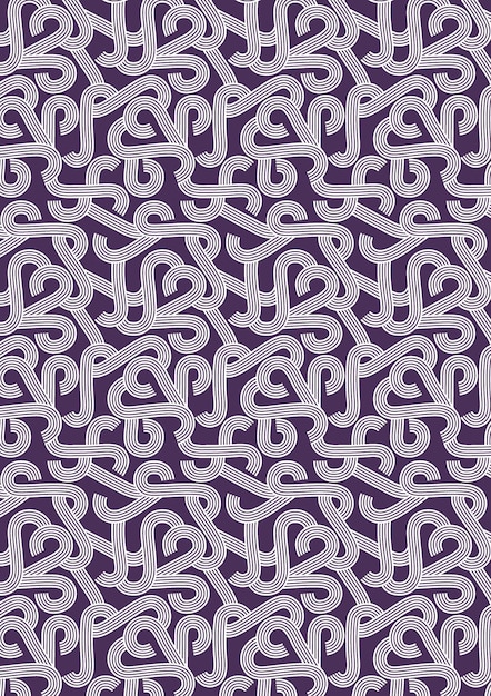 Vector y patrón de diseño floral textil