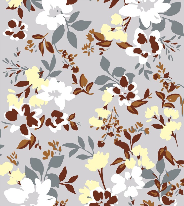 Vector patrón floral sin costuras con acuarela dibujado a mano flores suaves de verano Ilustración de stock