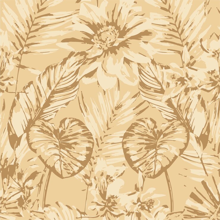 Vector patrón floral sin costuras con acuarela dibujado a mano flores suaves de verano Ilustración de stock