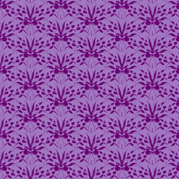 Vector de patrón floral decorativo elegante para impresión textil de textura de fondo u otros