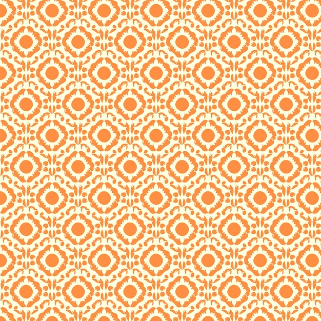 Vector de patrón floral decorativo elegante para impresión textil de textura de fondo u otros