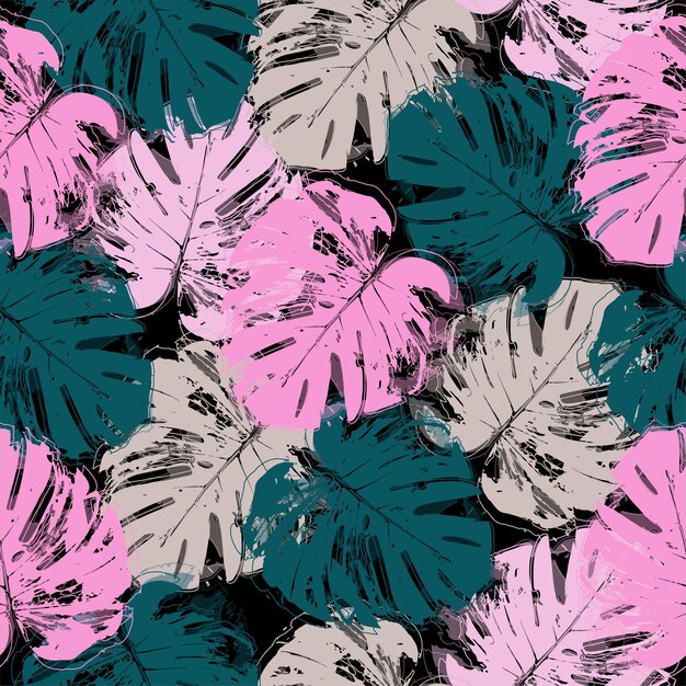 vector patrón floral patrón floral transparente fondo transparente