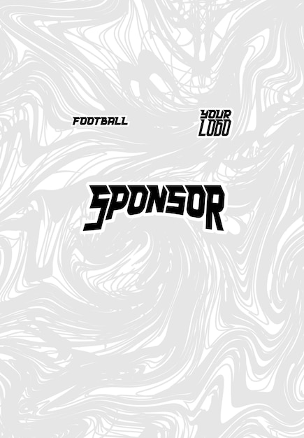 Vector de patrón de fondo de camisetas de fútbol y deportes para la sublimación
