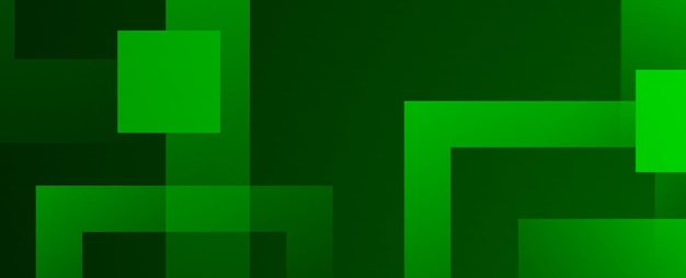 Vector de patrón de fondo elegante moderno verde geométrico abstracto