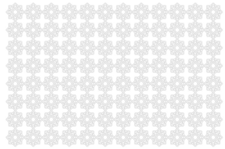 Vector vector de patrón de fondo islámico