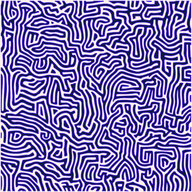 Vector de patrón de fondo de laberinto de color