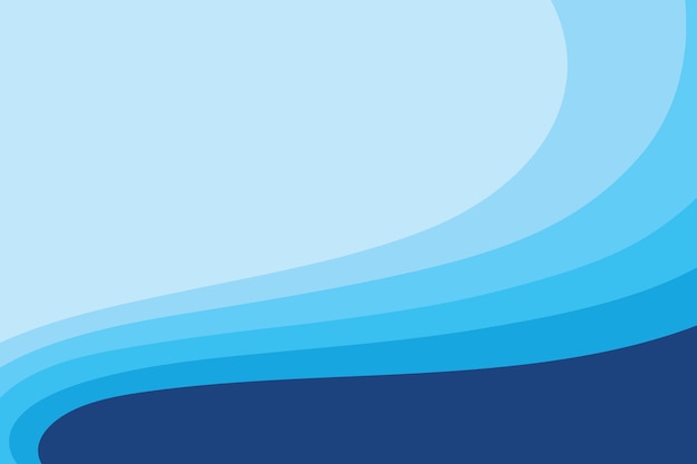 Vector de patrón de fondo de pantalla de Baground de onda azul