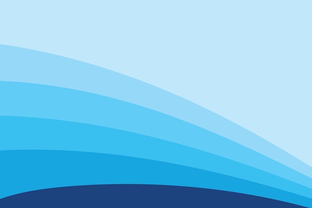 Vector de patrón de fondo de pantalla de Baground de onda azul