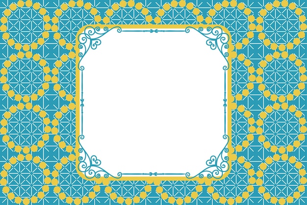 Vector de patrón de fondo de papel tapiz de impresión de diseño de patrón de tarjeta verde rojo