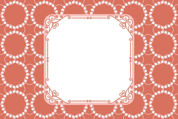 Vector de patrón de fondo de papel tapiz de impresión de diseño de patrón de tarjeta verde rojo