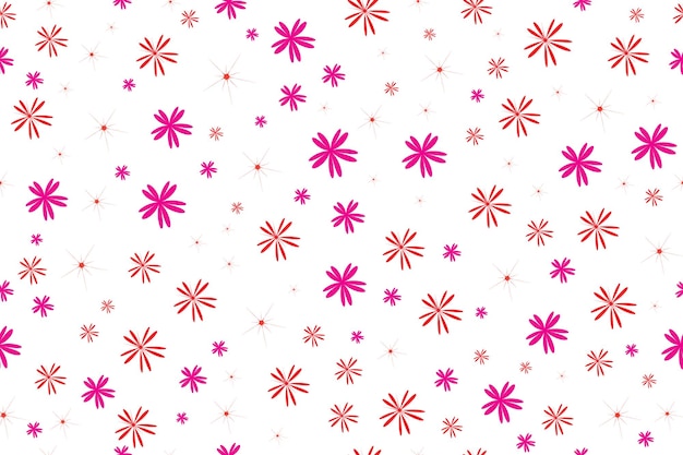 Vector patrón de fondo de pétalos de vector