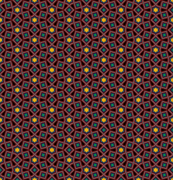 Vector patrón de formas abstractas fondo geométrico y tela y tela