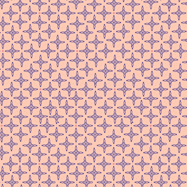 vector de patrón geométrico batik