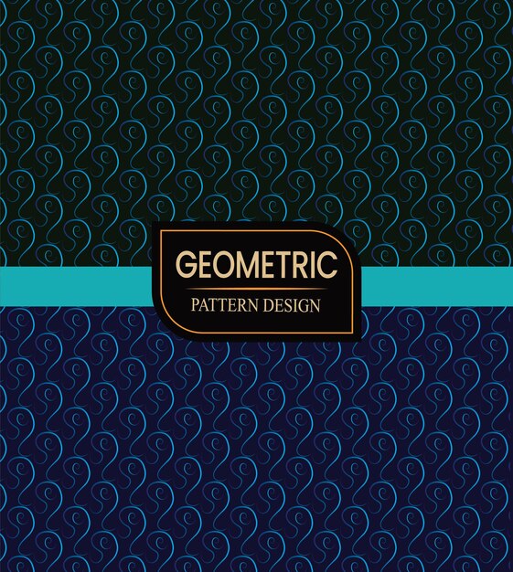 Vector patrón geométrico fondo textura perfecta ilustración vectorial Patrón colorido geométrico