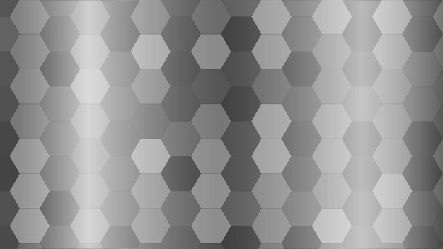 Un vector de un patrón hexagonal de color aleatorio