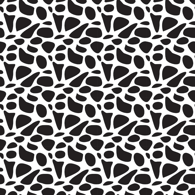 Vector de patrón de leopardo animal sin costura