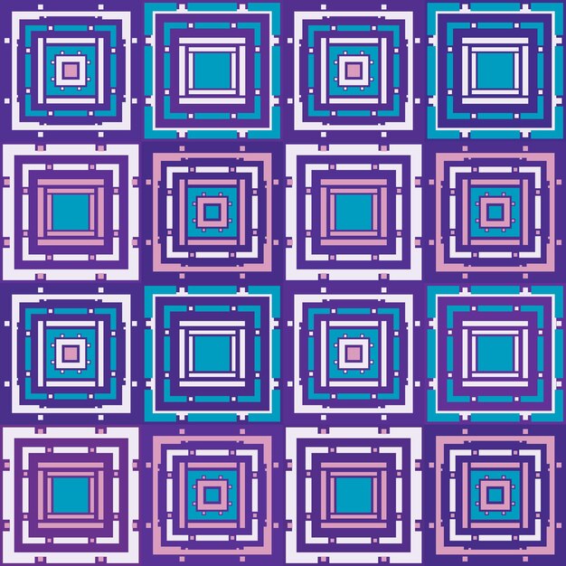Vector de patrón de mosaico púrpura eps 10