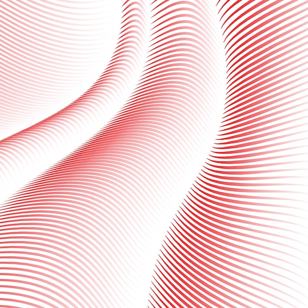 Vector de patrón de onda abstracto