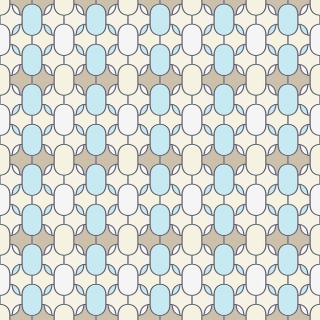 Vector patrón ornamental un fondo de vector transparente