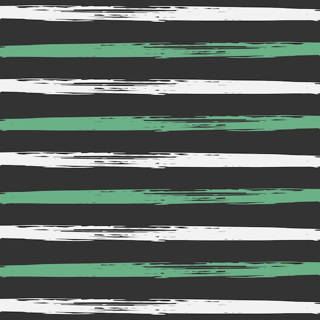 Vector patrón rayas fondo pintado a mano.