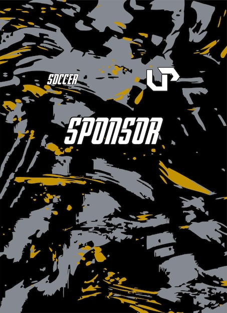 Vector de patrón de sublimación de la camiseta deportiva