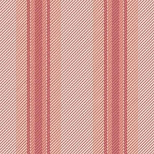 Vector de patrón de textura de líneas de rayas verticales con un fondo textil tejido sin costuras en colores rojo y claro