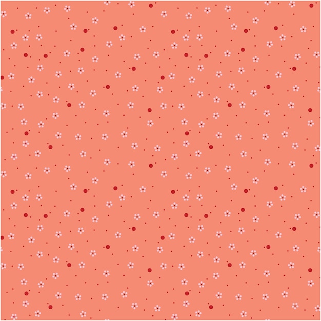 vector de patrones sin fisuras de flor