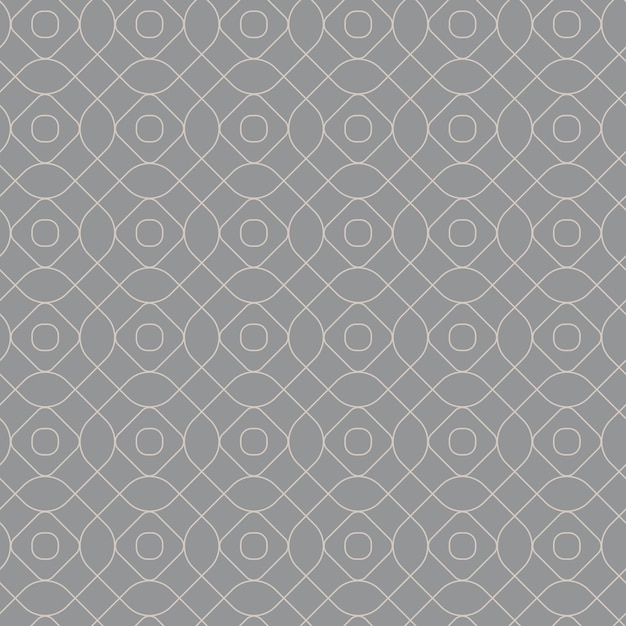 Vector patrones sin fisuras patrones geométricos sobre un fondo gris