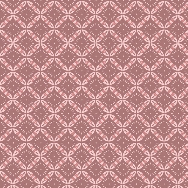 Vector de patrones tradicionales de batik de Indonesia