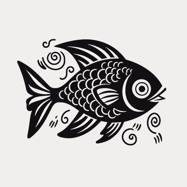 Vector de peces muy bonitos