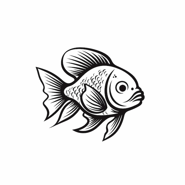 Vector de peces muy bonitos