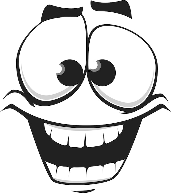 Vector de pegatinas con caras de emoji