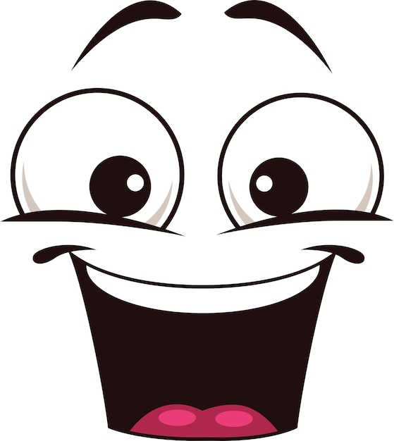 Vector de pegatinas con caras de emoji