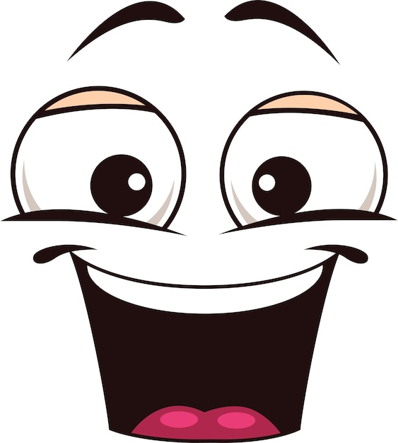 Vector de pegatinas con caras de emoji