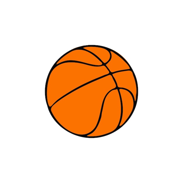 Vector de la pelota de canasta