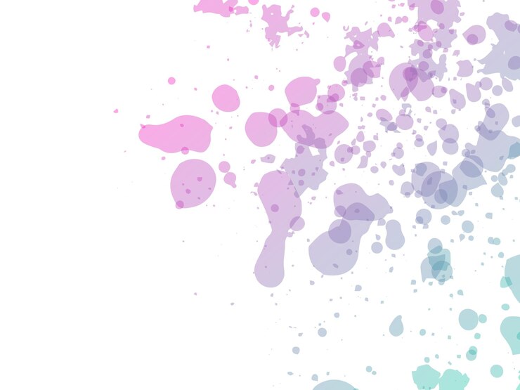 Vector vector pincel abstracto fluido salpicaduras gradiente pincel acuarela texturado fondo venta banner pincel aislado salpicaduras en fondo blanco
