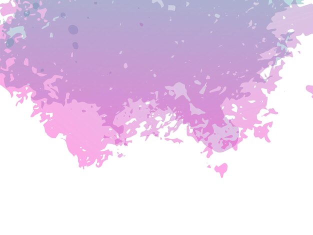 Vector Pincel Abstracto Fluido Splash Venta Banner Pincel aislado Splash en fondo blanco Acuarela de fondo texturizado Gradiente Pincel de pintura