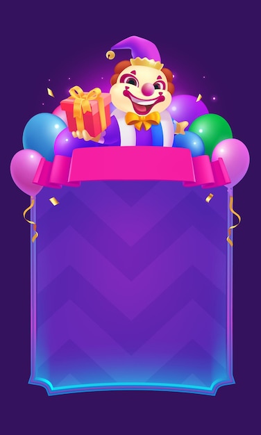 Vector pintado a mano decoración de día de los tontos de abril popup