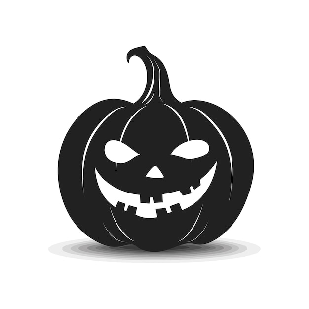 El vector plano de la calabaza de Halloween