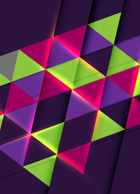 Vector plano Fondo geométrico mínimo Composición de formas dinámicas Vector Eps10