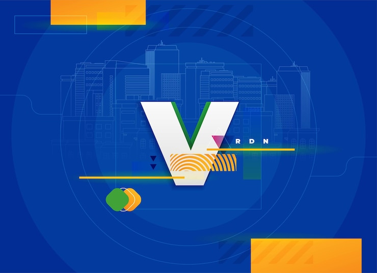 Vector vector plano fondo geométrico mínimo composición de formas dinámicas vector eps10