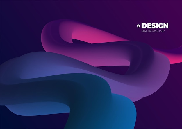 Vector plano Fondo mínimo Composición de formas dinámicas Vector Eps10