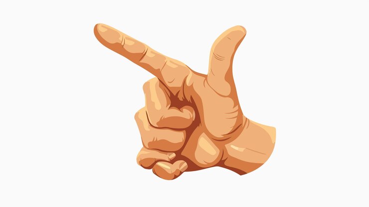 Vector vector plano ok icono de signo de mano elemento de ilustración para proyectos de diseño