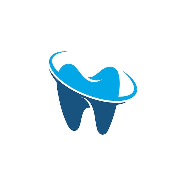 Vector de plantilla de diseño de icono de logotipo de cuidado dental